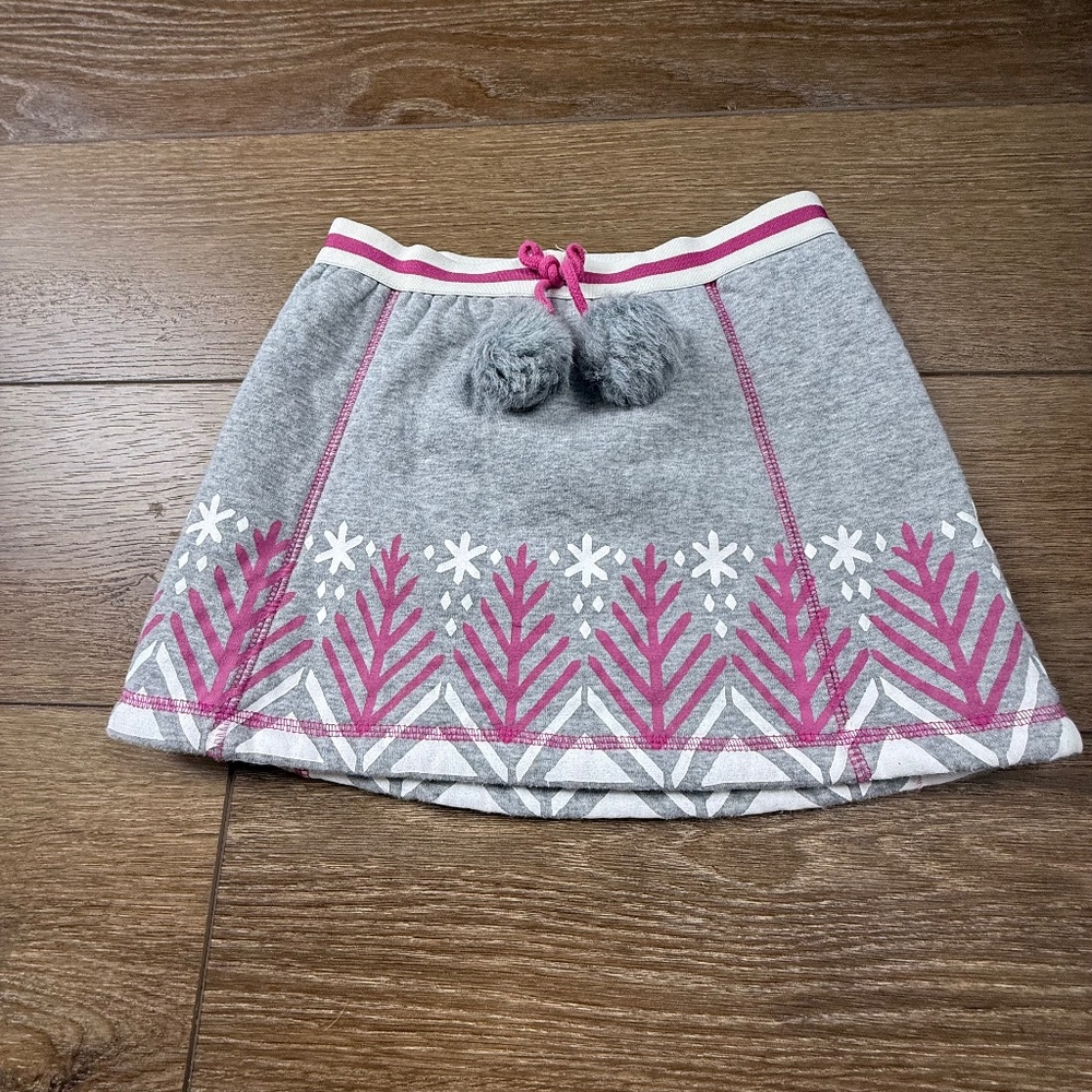 Hatley Girls Winter Sherpa Lined Sweatshirt Skirt, Size 8, Warm